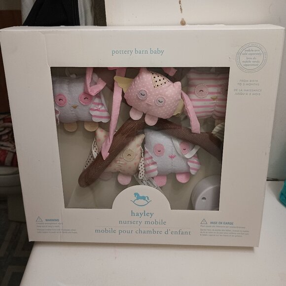 NEW Pottery Barn Haley Owl Nursery Mobile - Picture 2 of 8